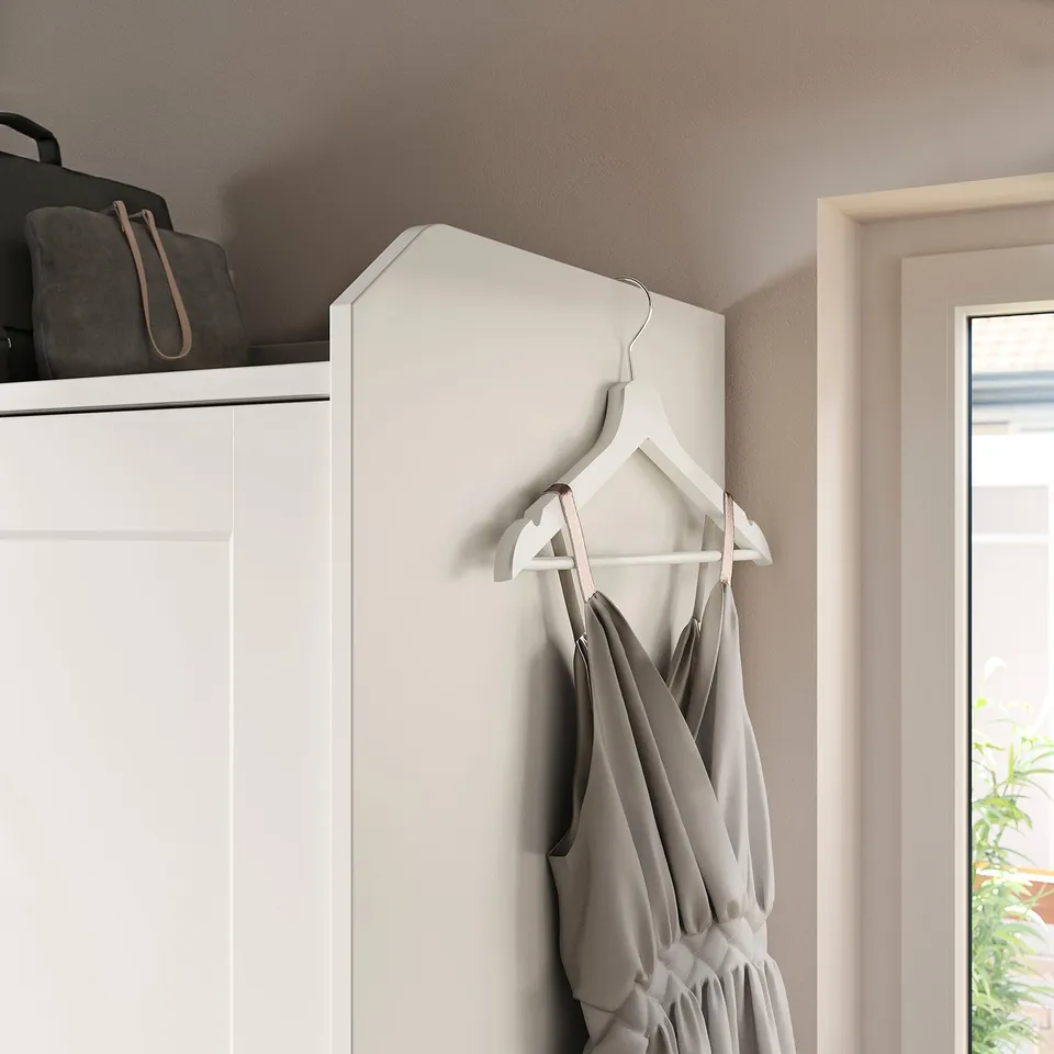 part: HAUGA wardrobe with sliding doors
