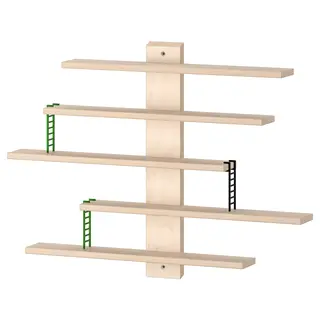 LUSTIGT wall shelf, 37x37 cm