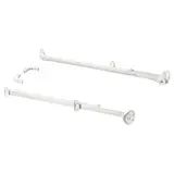 ALTARLIDEN pull-out rail for baskets, white, 62 cm
