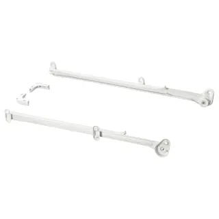 ALTARLIDEN pull-out rail for baskets, white, 62 cm