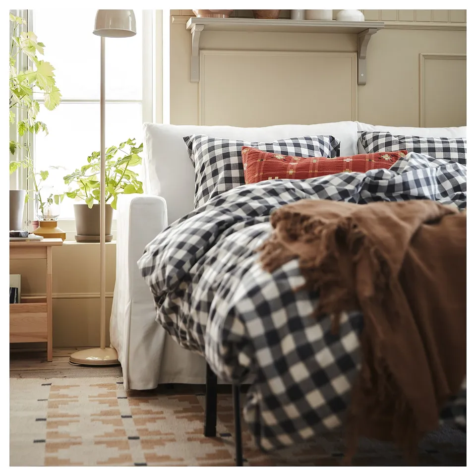 part: TELEGRAFLINJE rug, flatwoven
