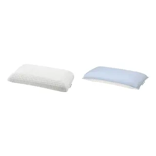 MJÖLKKLOCKA/KVARNVEN(side/back sleeper) set: ergonomic pillow, side/back sleeper + ergonomic pillow, side/back sleeper, Length 41 x Width 71 x Height 13 cm
