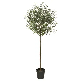 FEJKA artificial potted plant, in/outdoor/Olive tree green, 19 cm
