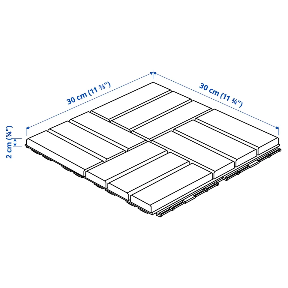 part: RUNNEN floor decking, outdoor