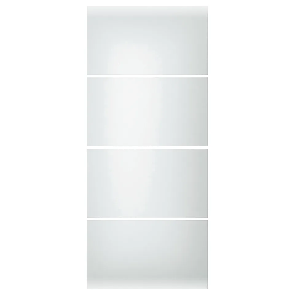 part: SVARTISDAL 4 panels for sliding door frame