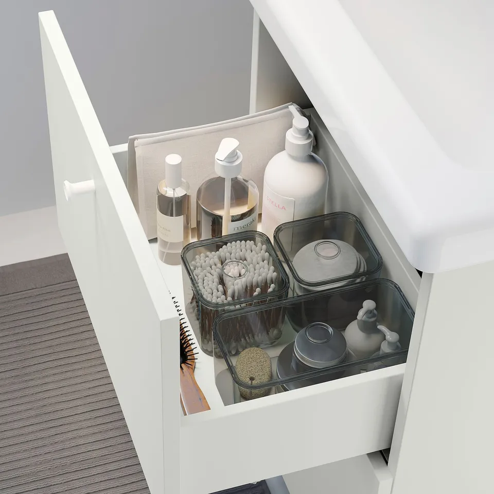 ENHET Wash-stand with drawers, white, 40x42x60 cm