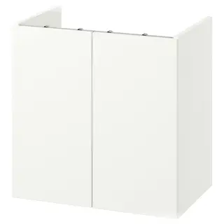 ENHET wash-stand with doors, white, 60x42x60 cm