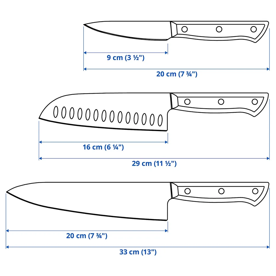 Illustration with measurements for the product: VARDAGEN.