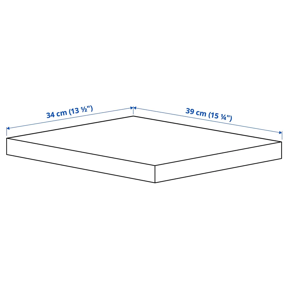 Illustration with measurements for the product: DRÖNA.