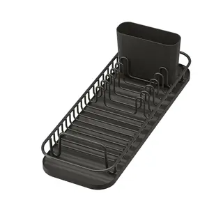 LILLHAVET multifunctional dish rack, anthracite, Width 17.4 x Length 47.8 x Height 14 cm