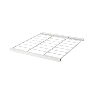 JOSTEIN shelf, wire/in/outdoor white, 37x40 cm