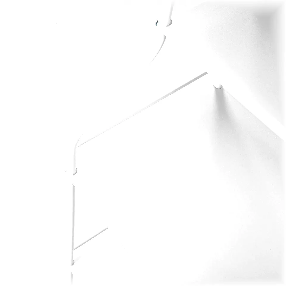 Image sleek white metal shelving unit, modern and functional, with multiple shelves for storage.