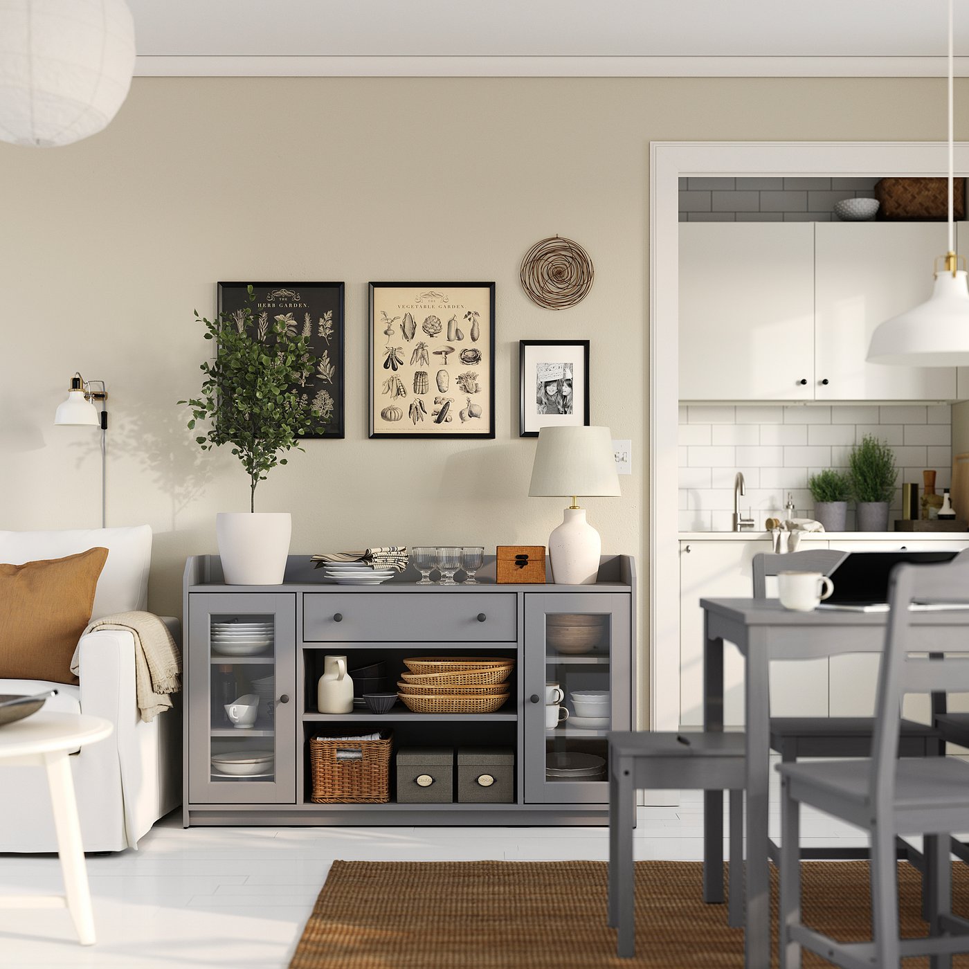 part: HAUGA sideboard