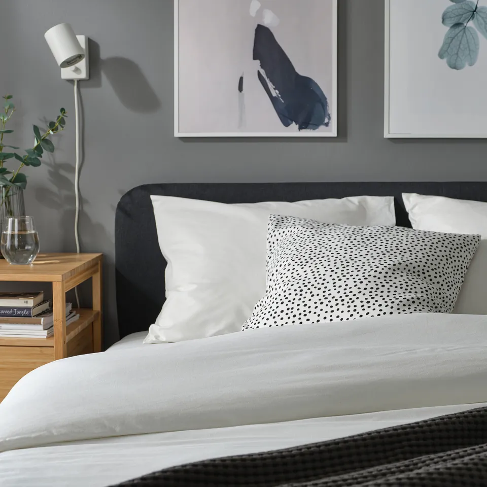 part: BJÖRKGRÅMAL cushion cover