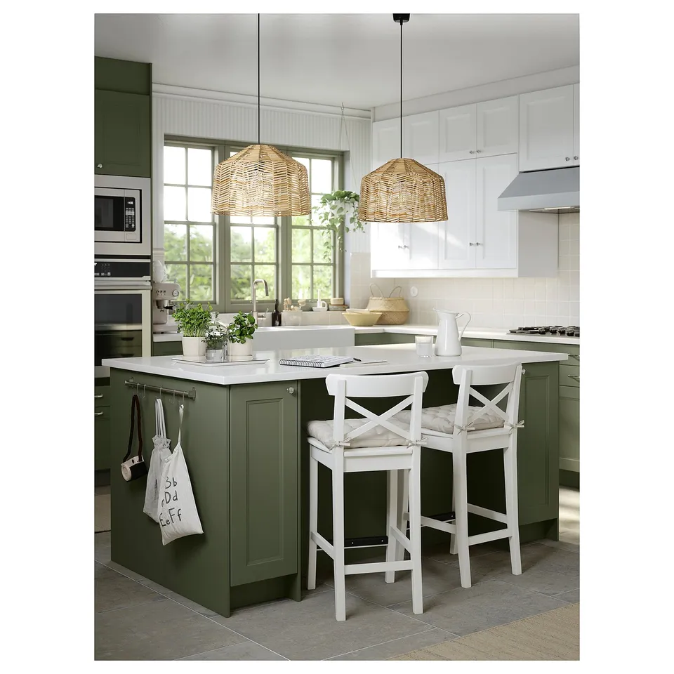 part: ROSENTORP bar stool with backrest
