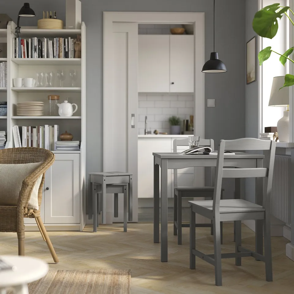 part: HAUGA / HAUGA table and 2 chairs