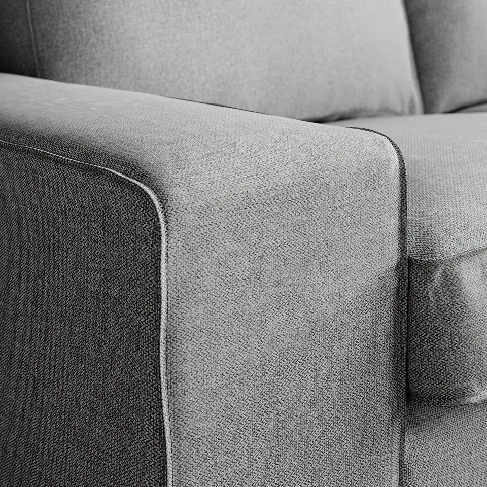 KIVIK 2-seat sofa, Tibbleby beige/grey