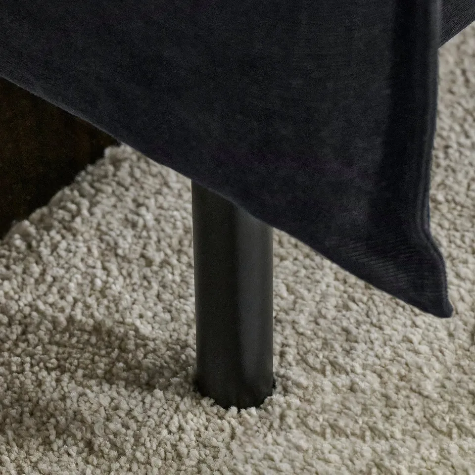 MANNARP 2-seat sofa, Saxemara black-blue