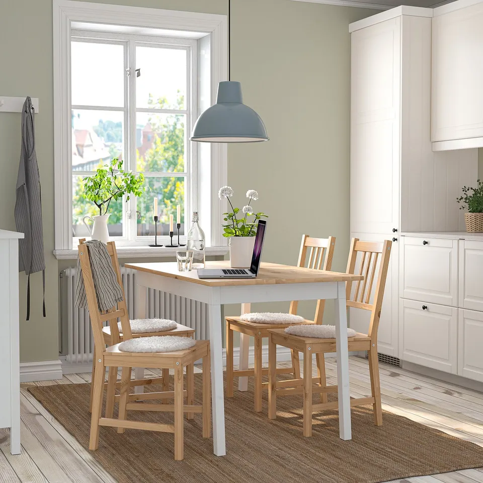 part: PINNTORP table and 4 chairs