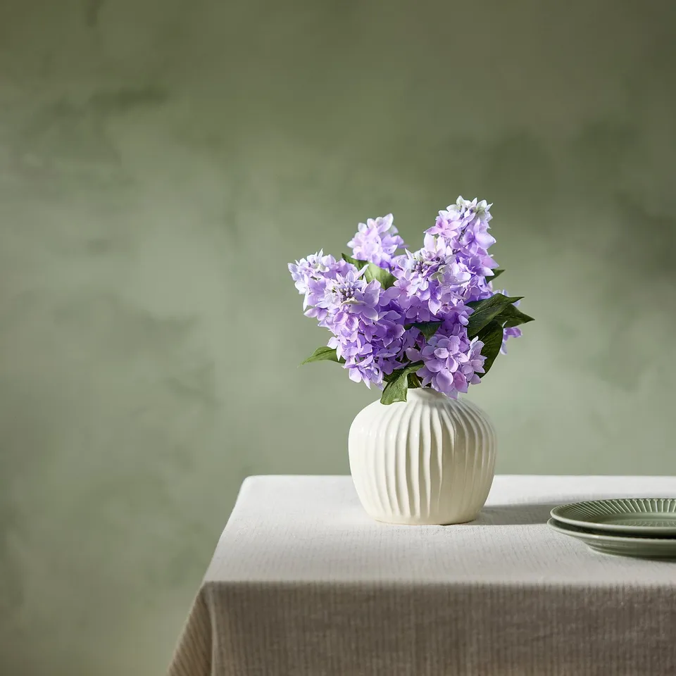 SMYCKA Artificial bouquet, in/outdoor/lilac, 36 cm