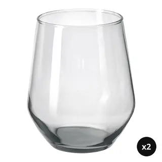 IVRIG set: glass x2, grey, 45 cl