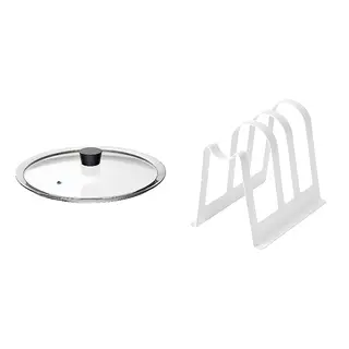 pan lid + stand