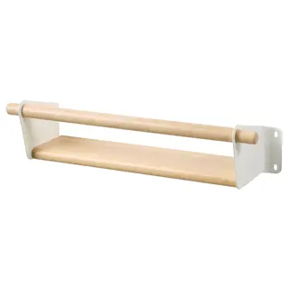 NEREBY wall shelf, birch, 40x10 cm