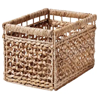 TÄTING basket, banana leaves/natural, Width 35 x Depth 25 x Height 25 cm