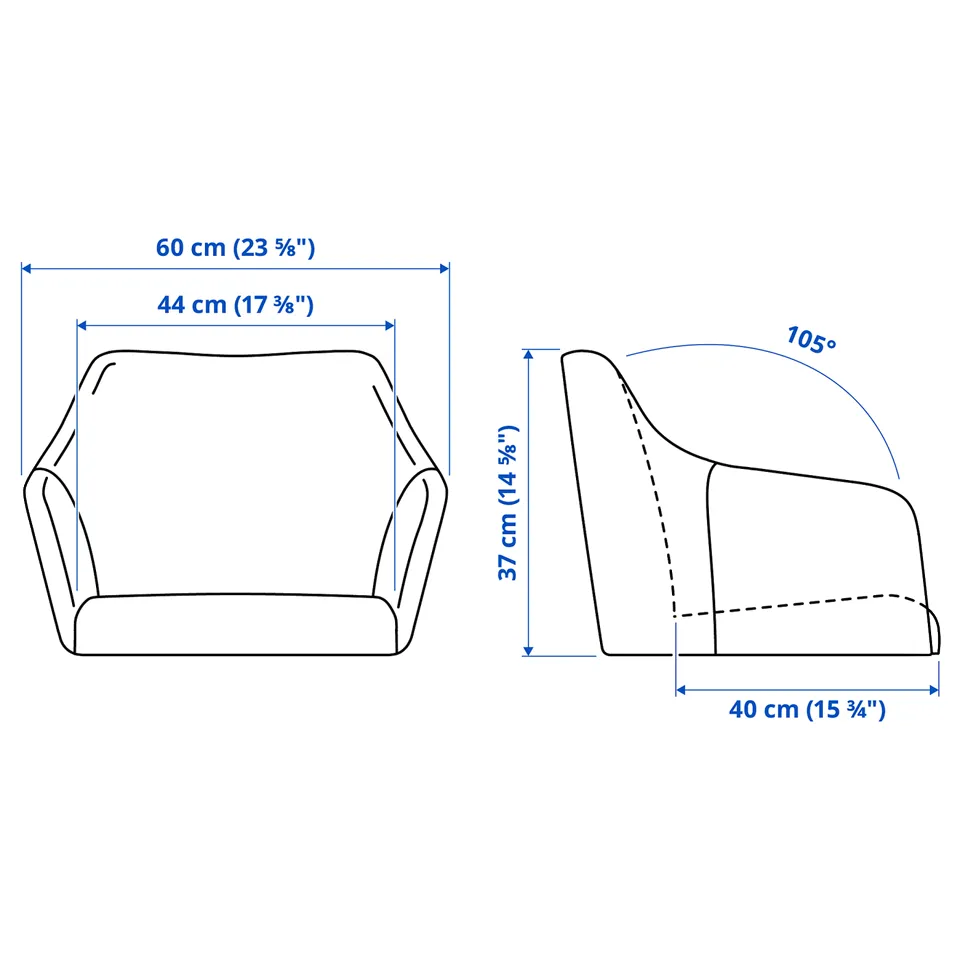 part: TOSSBERG seat shell