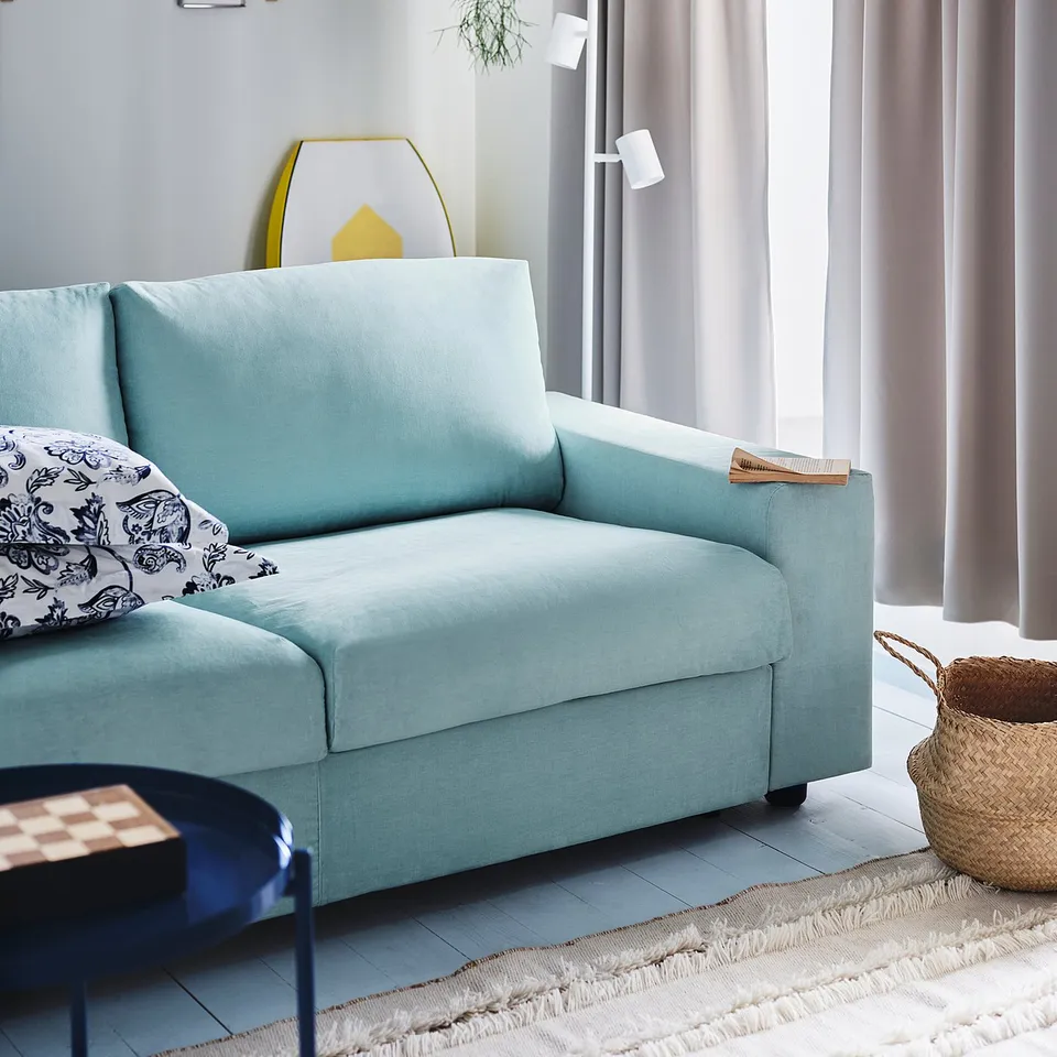 part: NYMÅNE floor lamp with 3-spot