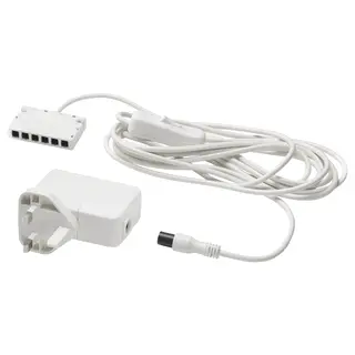 ANSLUTA LED driver with cord, white, 19 W