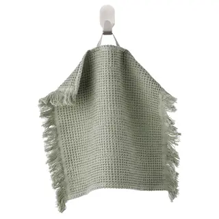 VALLASÅN washcloth, light green, 30x30 cm