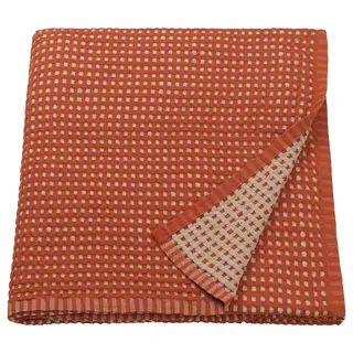 PELARTUJA bedspread, red-brown/beige, 150x250 cm