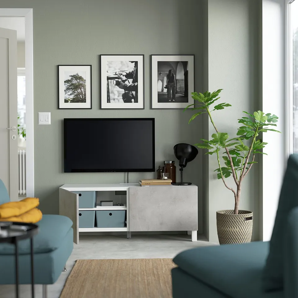 part: BESTÅ TV bench with doors