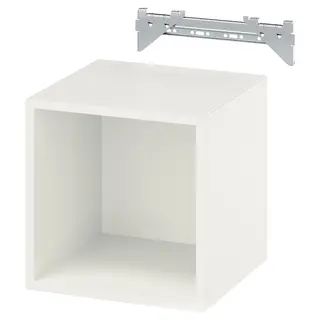 EKET wall-mounted shelving unit, white, 35x35x35 cm