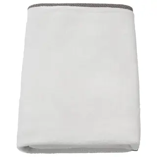 VÄDRA cover for babycare mat, white, 48x74 cm