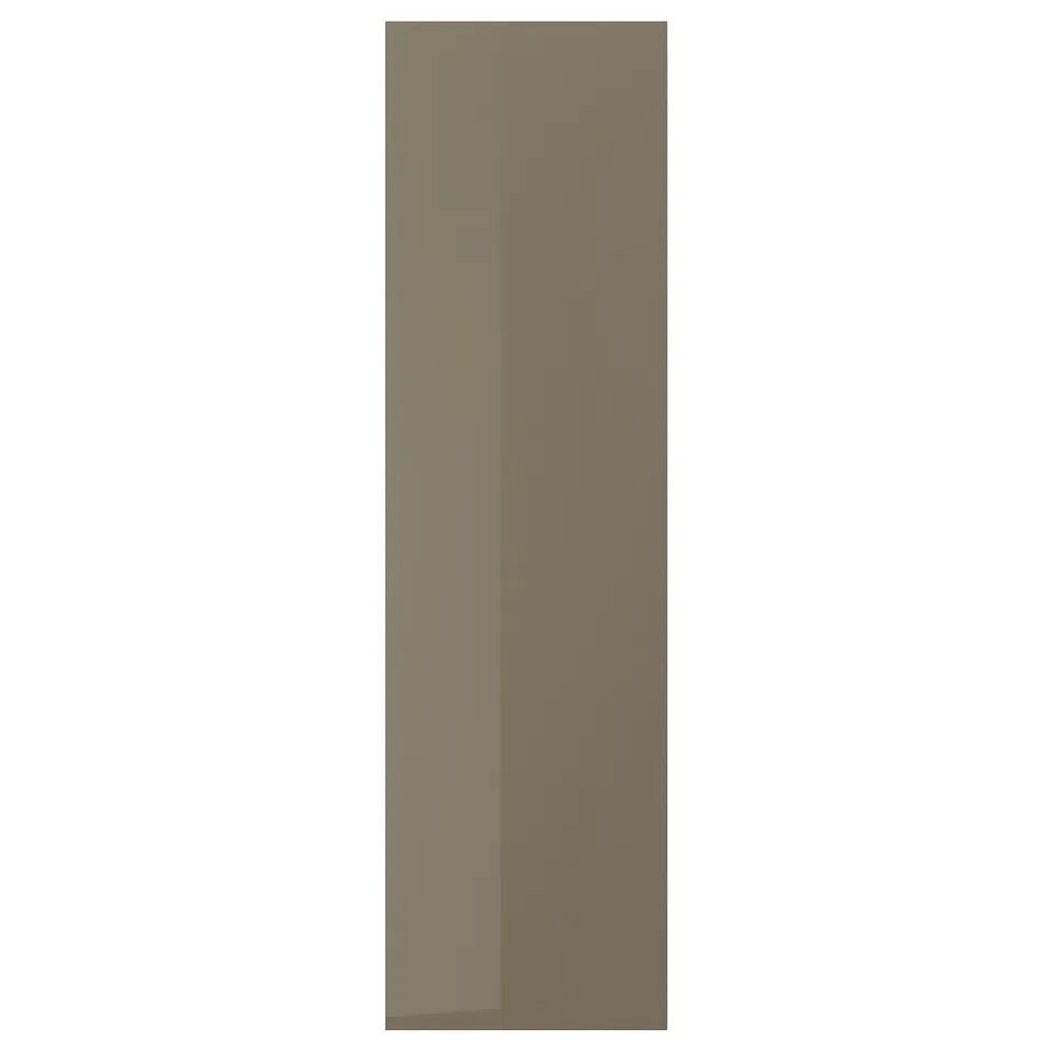VOXTORP drawer, brown and beige, square foil panels, easy clean, 25-yr guarantee.