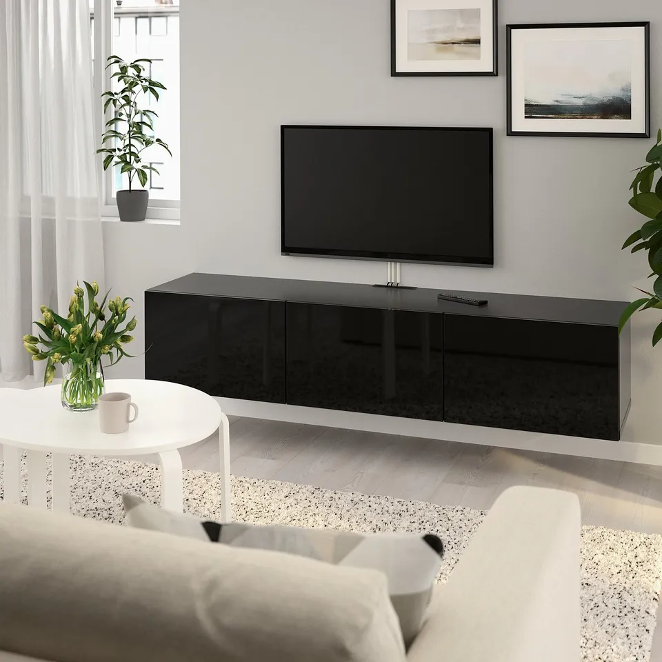 part: BESTÅ TV bench with doors