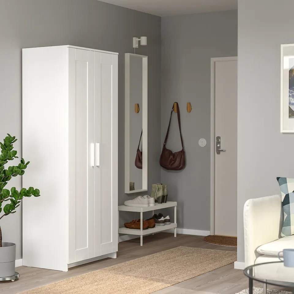 part: BRIMNES wardrobe with 2 doors