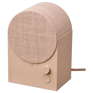 NATTBAD Bluetooth speaker, pink, Depth 9 x Height 18 x Width 12 cm