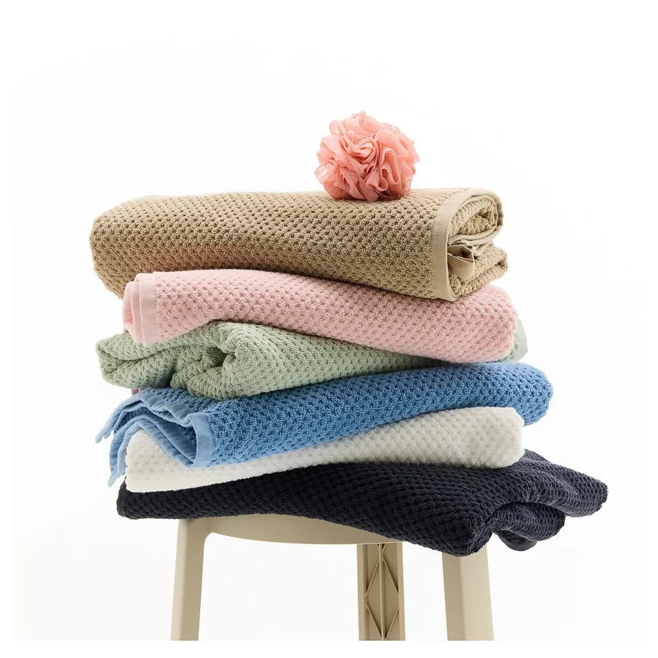 GULVIAL Bath towel, turquoise, 70x140 cm