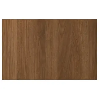 LAPPVIKEN door/drawer front, brown/walnut effect, 60x38 cm