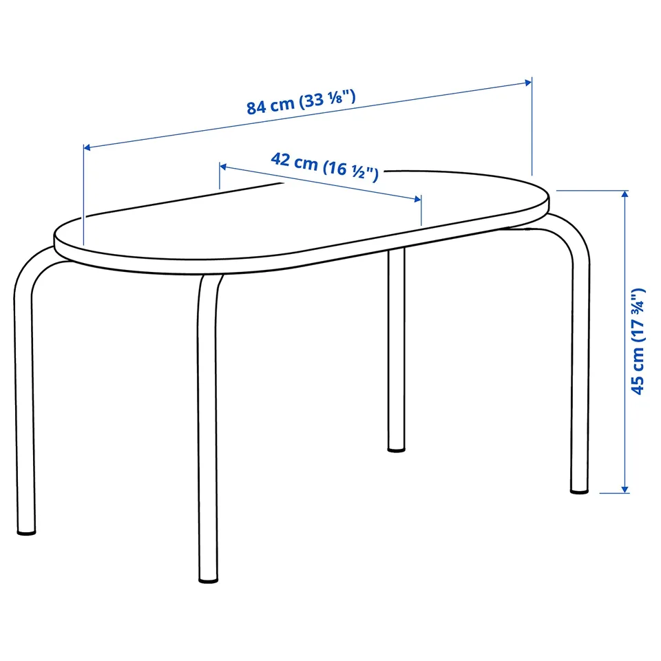 Illustration with measurements for the product: GREJSIMOJS.