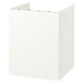 ENHET sink cabinet with door, white, 60x62x75 cm