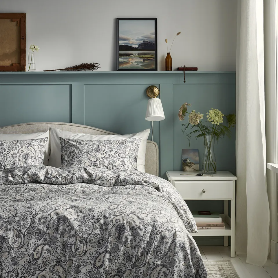 part: RODGERSIA duvet cover and 2 pillowcases
