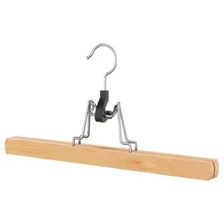 BUMERANG trouser hanger, natural, Width 30 x Height 15 cm