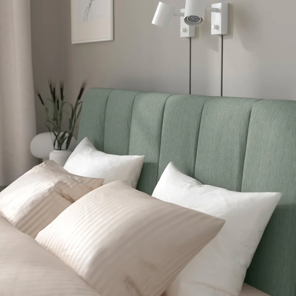 part: TÄLLÅSEN upholstered bed frame