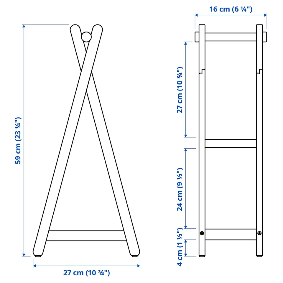 STEGESUND Toilet roll stand, light bamboo