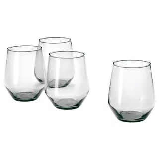 IVRIG glass, grey, Height 11 cm