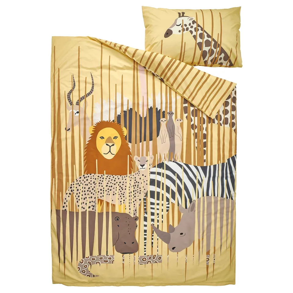 part: SANDLÖPARE duvet cover and pillowcase